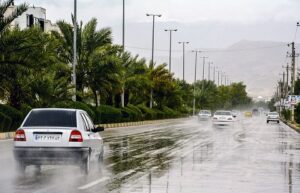 رانندگی به هنگام آغاز بارندگی